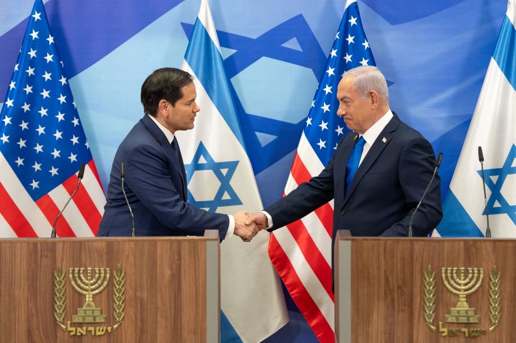 US, Israel present united front on Gaza, Iran