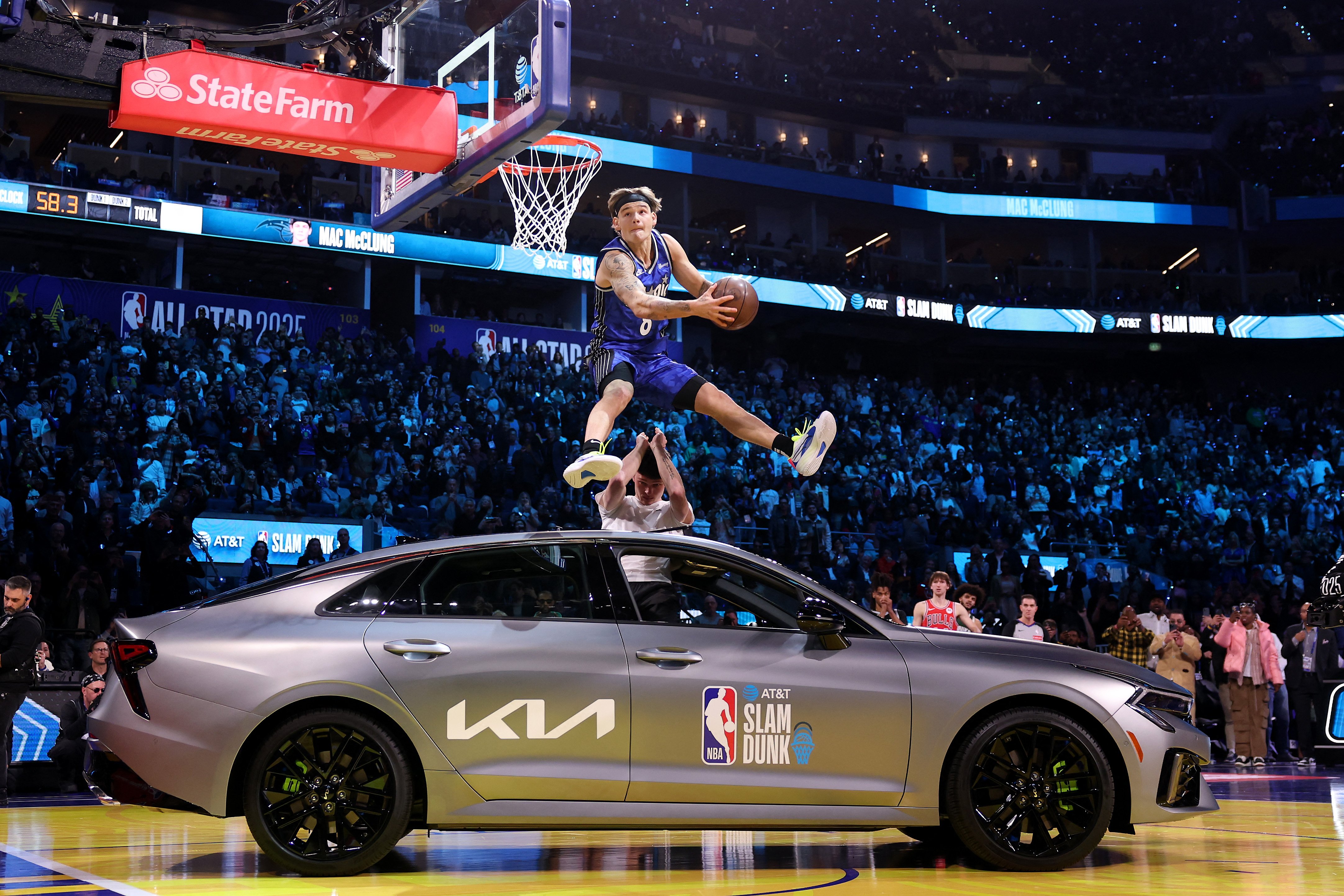 OH MY MAC! — McClung seals dunk contest 3-peat