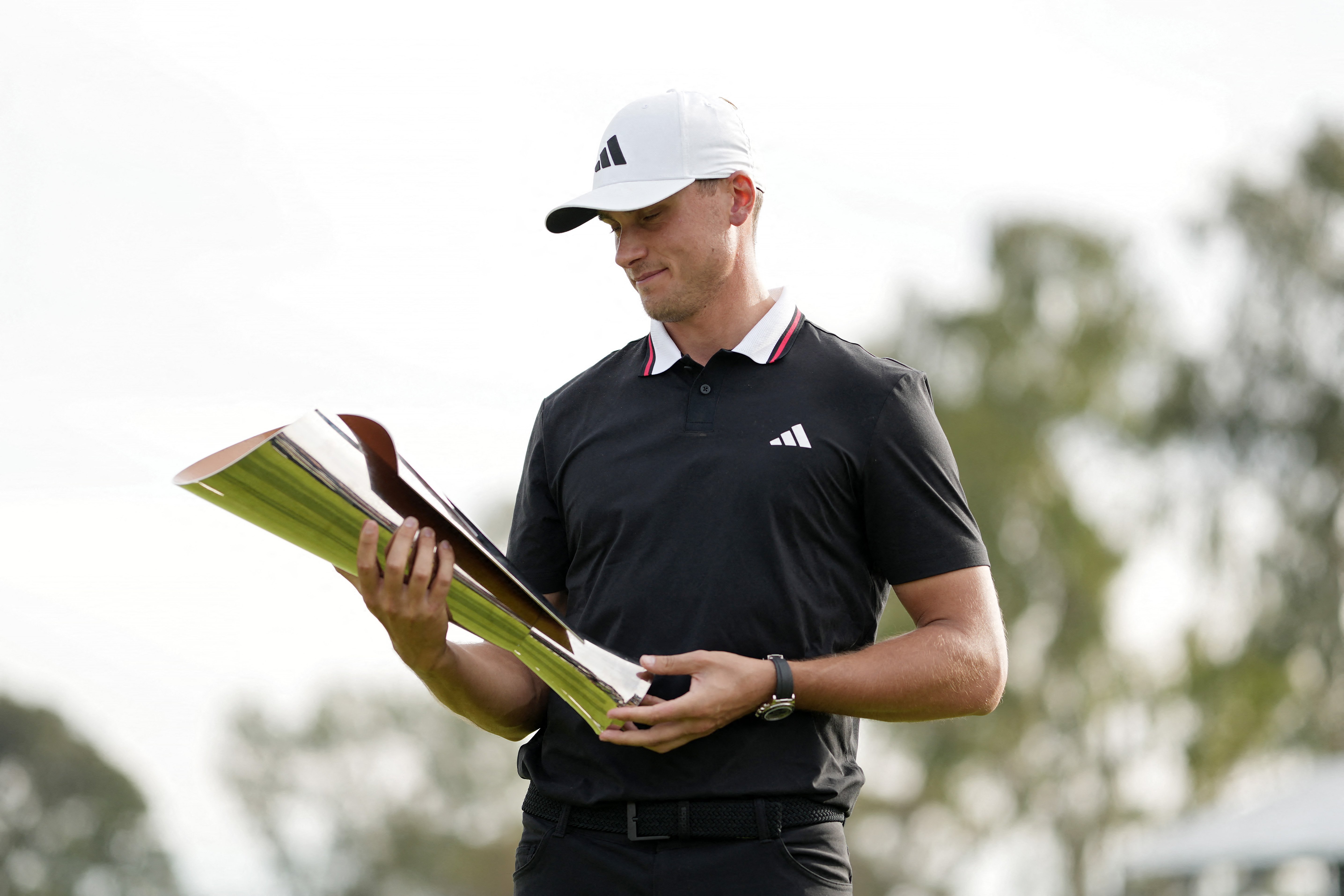 CARDIAC FINISH: Aberg survives last-hole drama, rules Genesis
