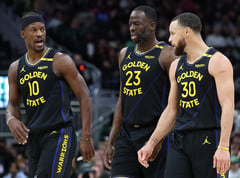 Butler triple-double leads Warriors over Raptors as Curry hurt