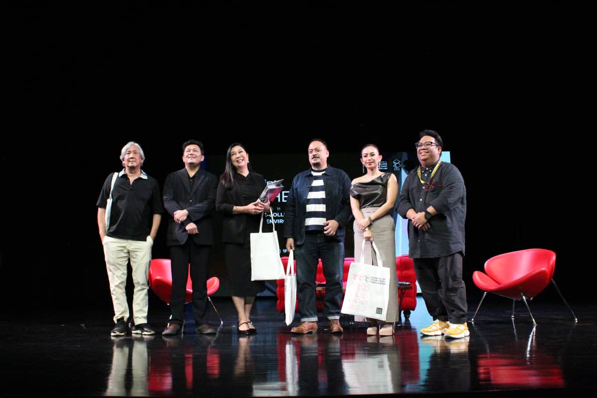 (From left) Architects Joey Yupangco, Harvey Vasquez, Cathy Saldaña, Sudarshan Khadka Jr., Geewel Cabungcal-Fuster and Ven Quizon.