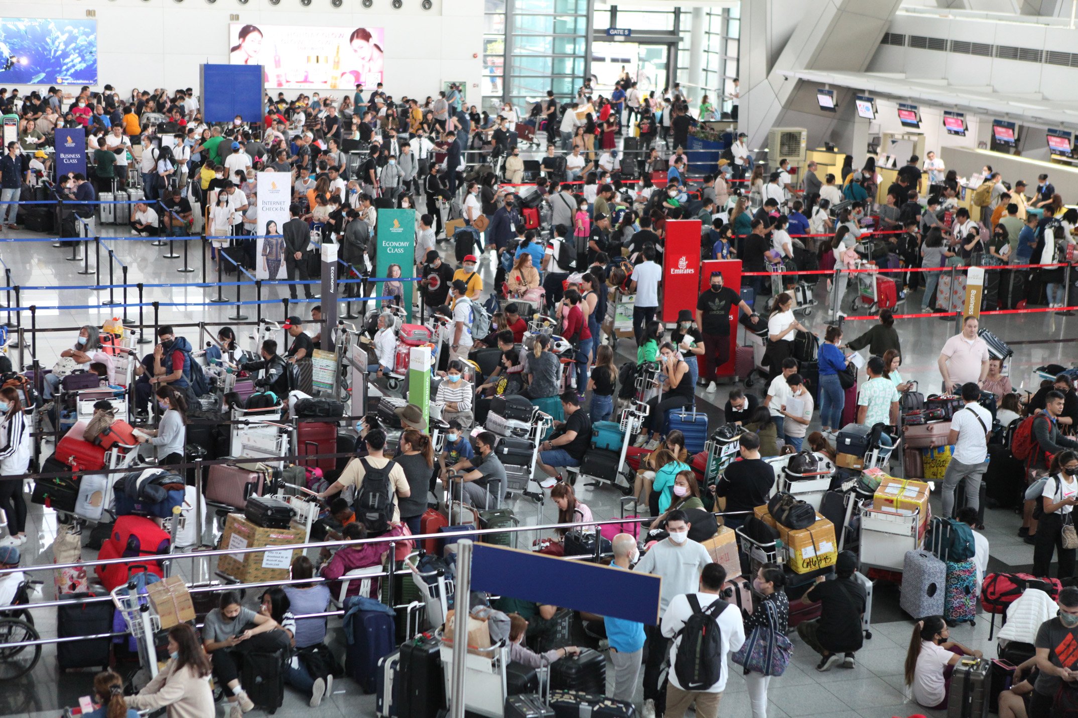 Pinays victimized by fake Laos hub intercepted at NAIA