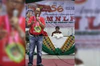 Ranque addresses MNLF leaders during their founding anniversary in March last year.