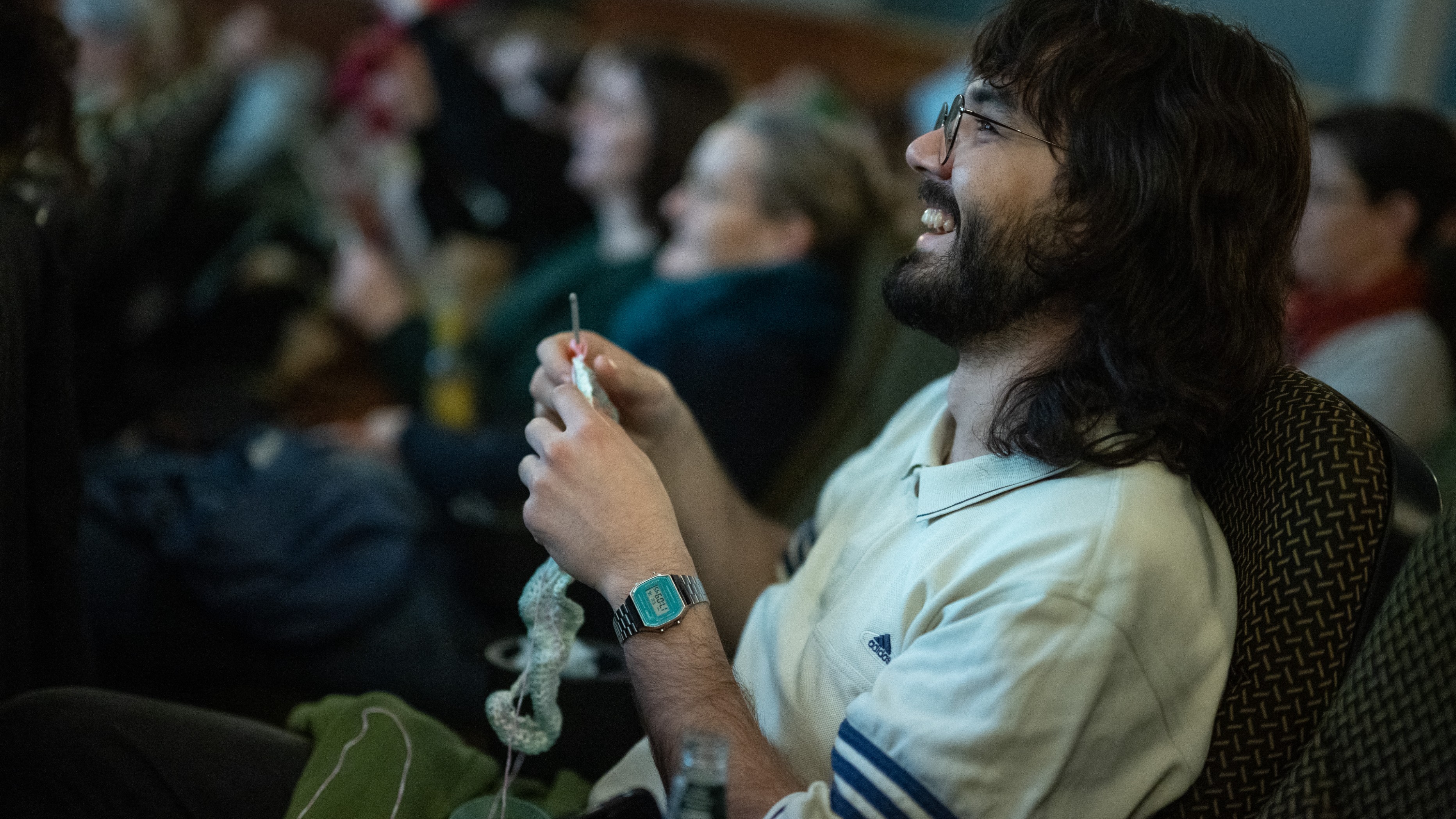 'Let out your inner granny': Knits at the flicks craze grips Vienna