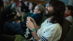 'Let out your inner granny': Knits at the flicks craze grips Vienna