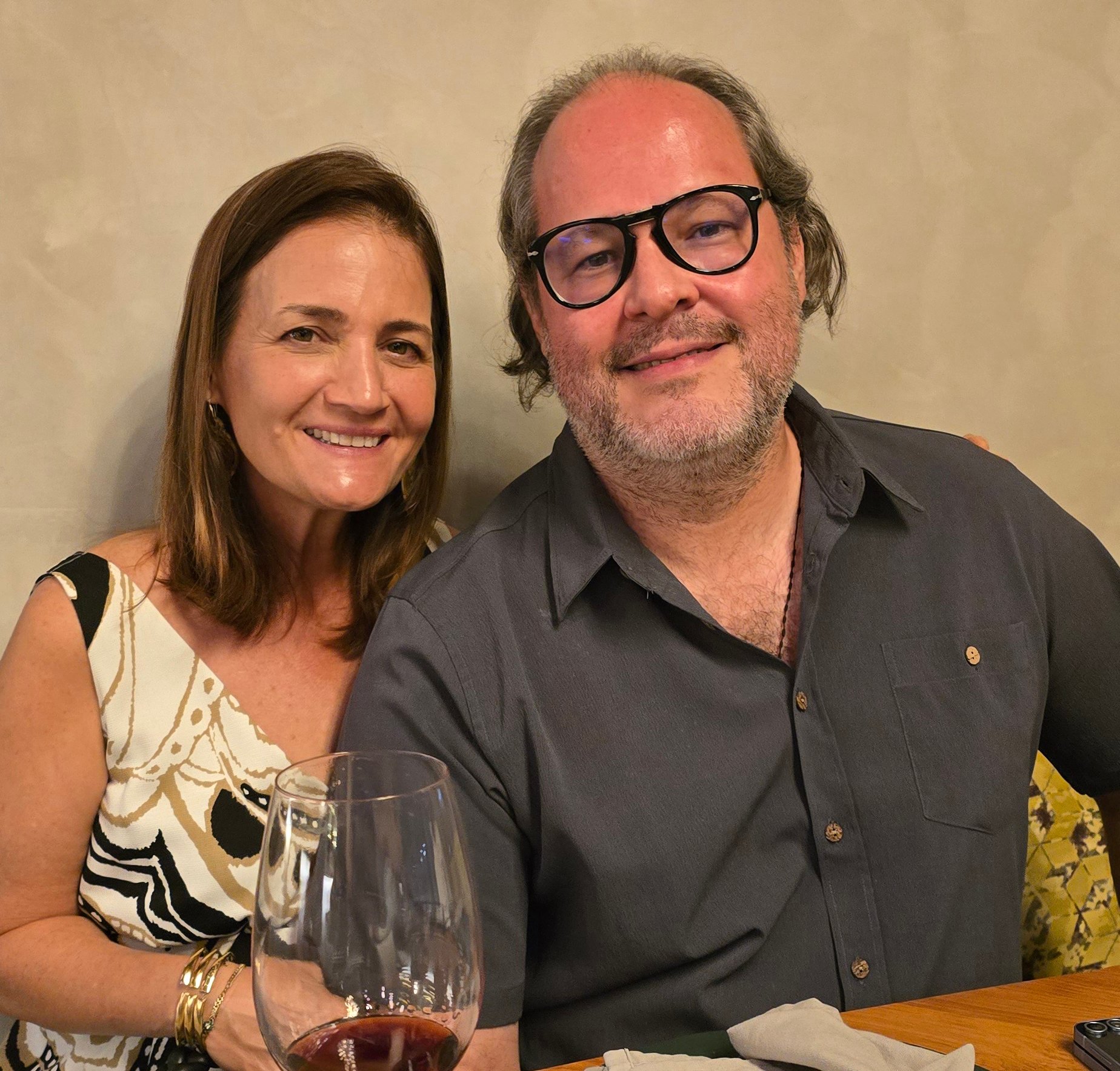 Honorary Consul Anton Perdices and his wife Maripaz.