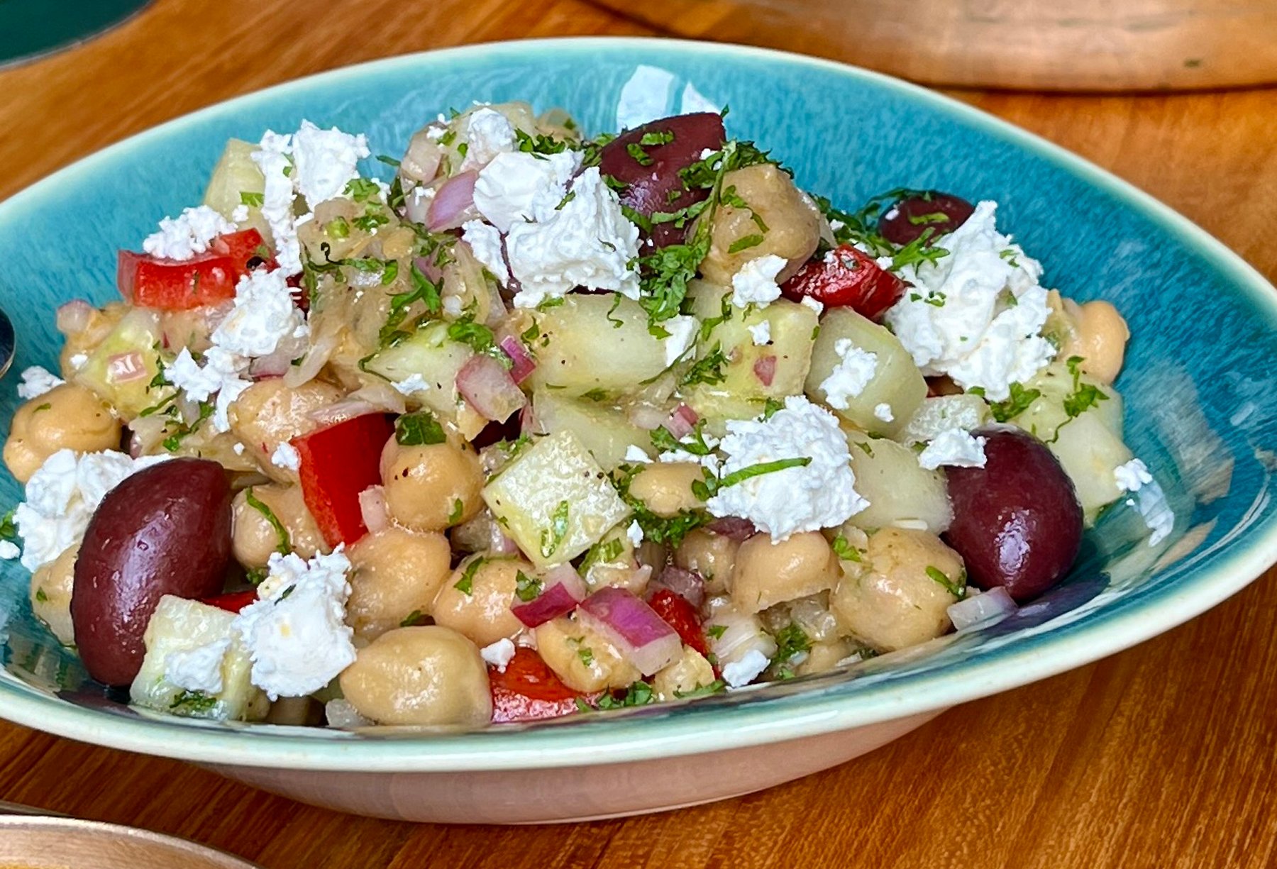 Chickpea Salad.