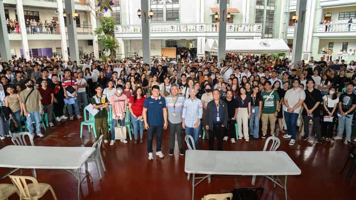 Manila college students receive boost
