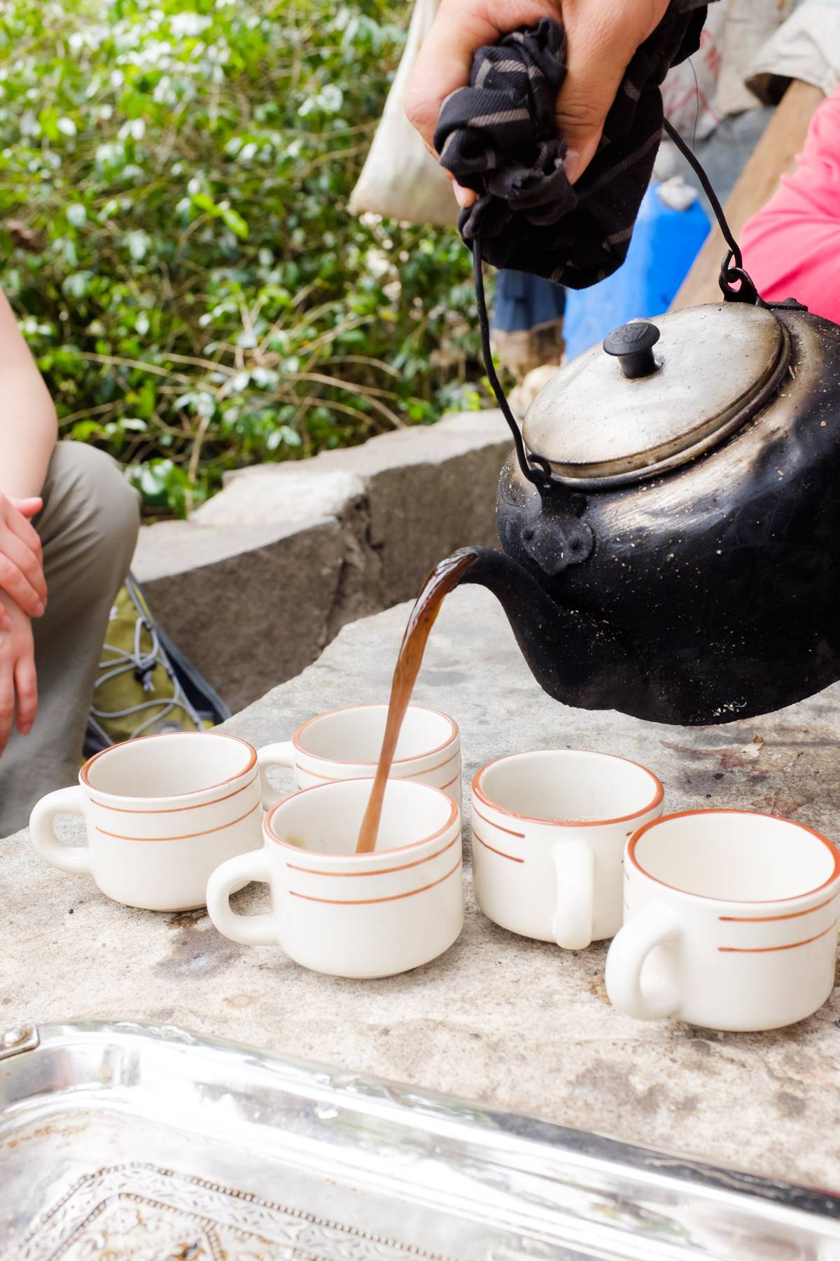 POURING all support for farmers, artisans and designers.