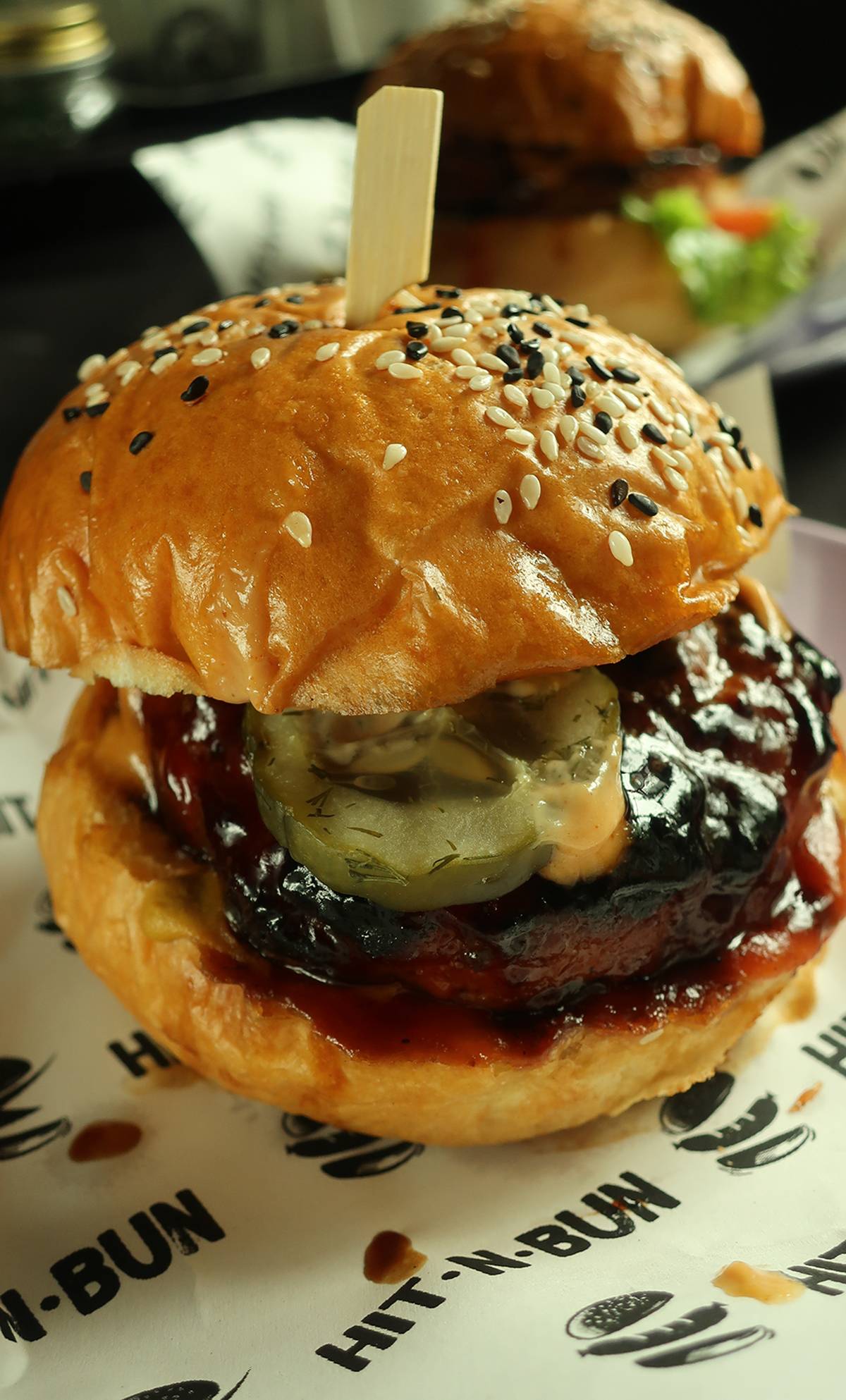 Chorizo burger