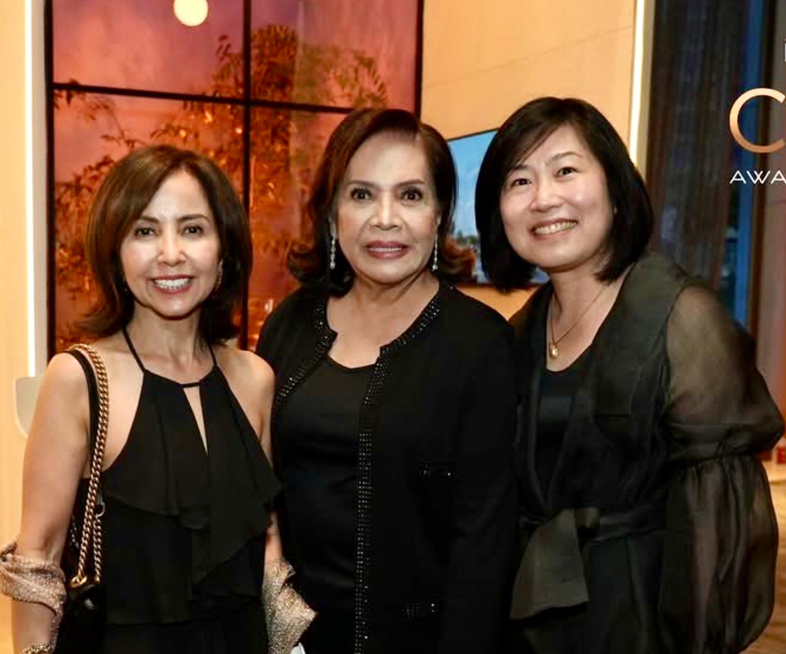 Karen de Venecia, Marife Zamora and Grace Cruz.
