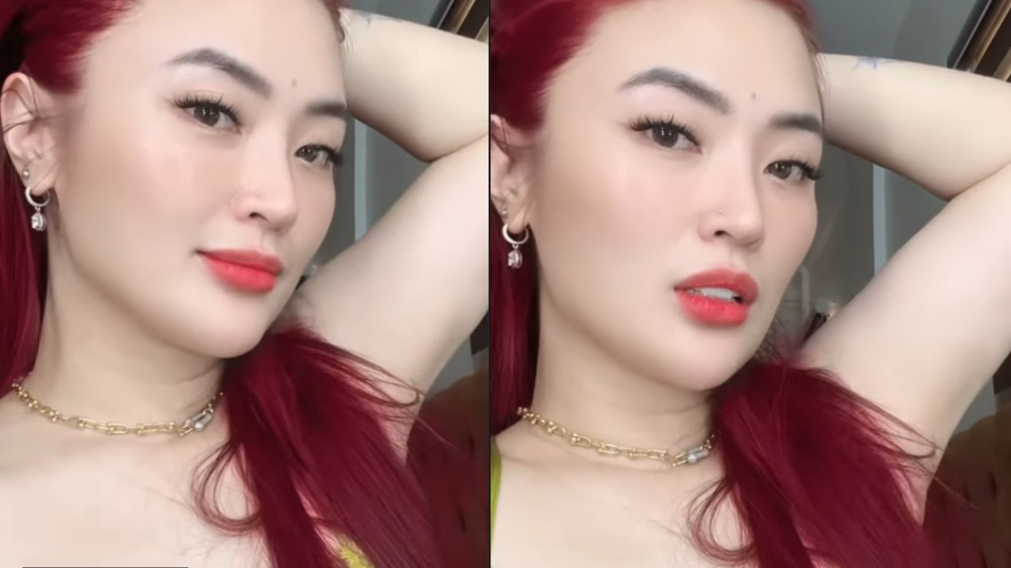  Jellie Aw shows healed face following alleged attack by Fiancé Jam Ignacio