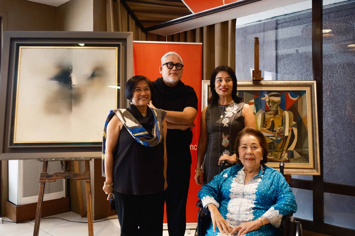ACC PPhilippines program director-Teresa S. Rances; ACC Philippines
Foundation trustees Rajo Laurel, Malu Gamboa Lindo and Ambassador Isabel
Caro Wilson.