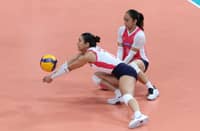 Alyssa Valdez refuses to give up a point in leading Creamline to a 25-15, 26-24, 25-19 victory over Galeries Tower in their PVL All-Filipino Conference match on Thursday at the Philsports Arena in Pasig.