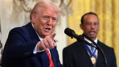 Trump holds black history month event amid diversity crackdown