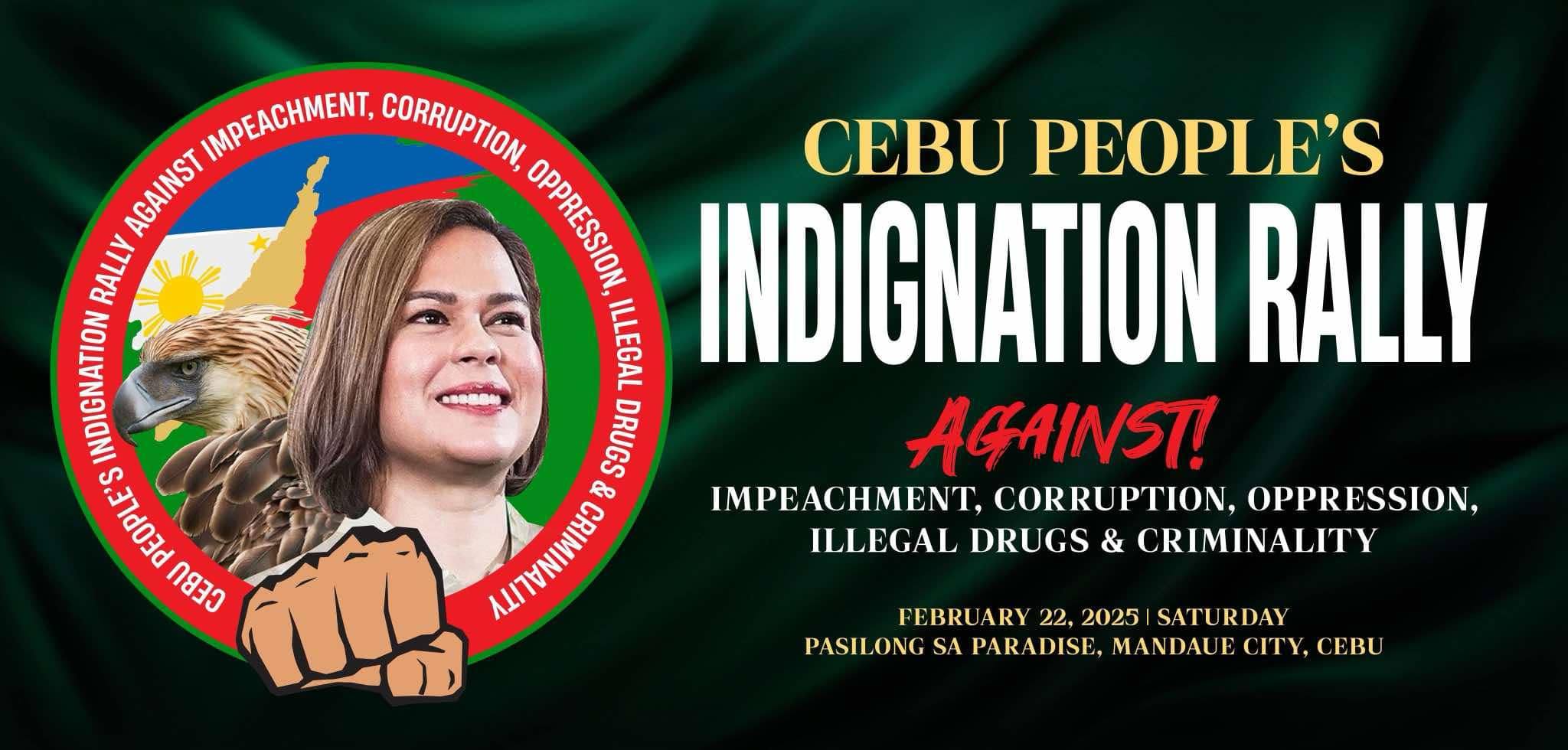 Cebu folks rally vs impeachment