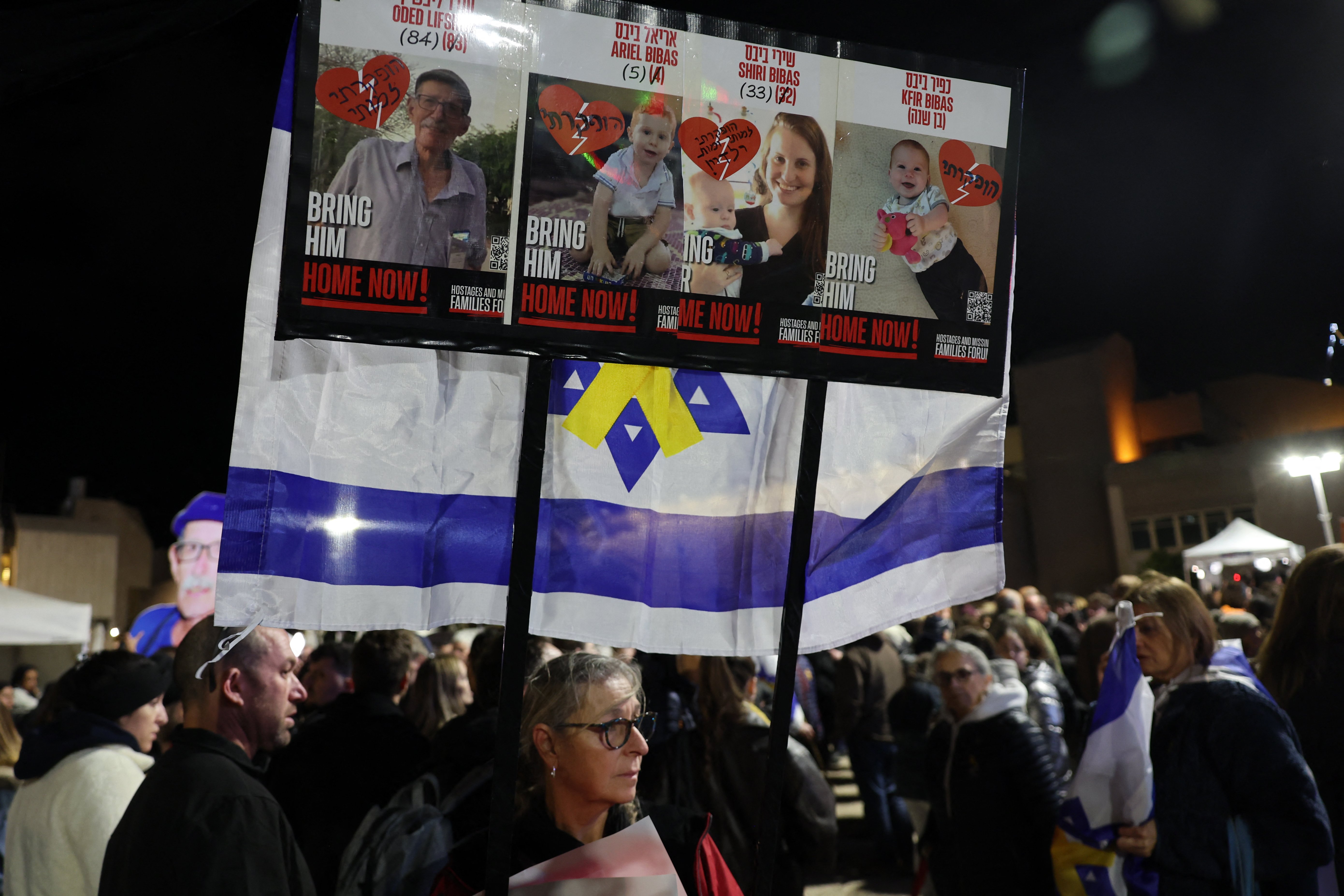 Israel says returned body is not Bibas mother, accuses 'terrorists' of killing sons