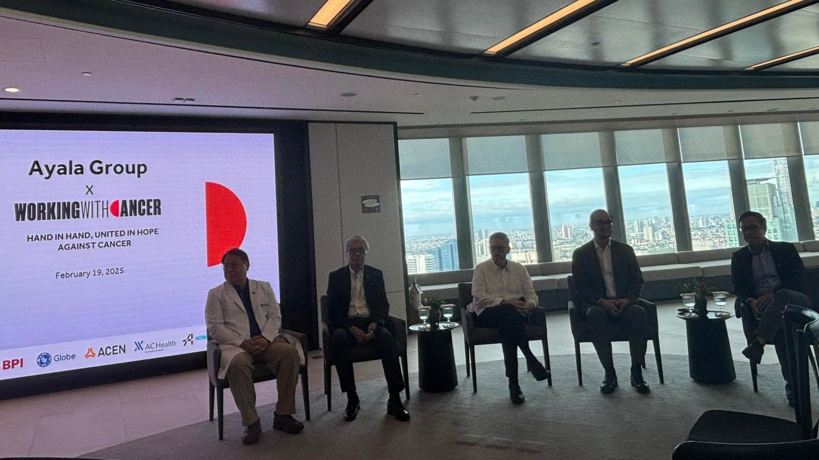 Ayala eyes to raise cancer awareness in workplace