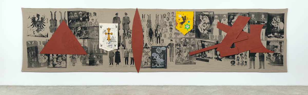 Manuel Ocampo, If All You Are Is A Nail Then Everything Looks Like A Hammer Version 1, 2019.