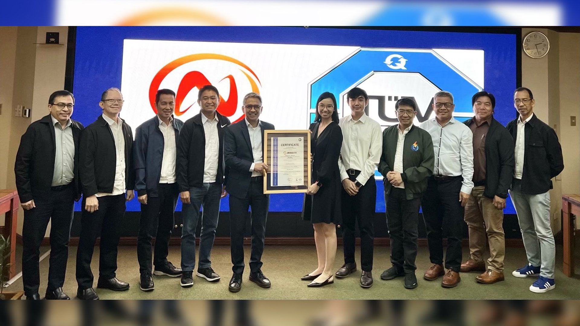 Meralco secures continued ISO 9001:2015 QMS certification