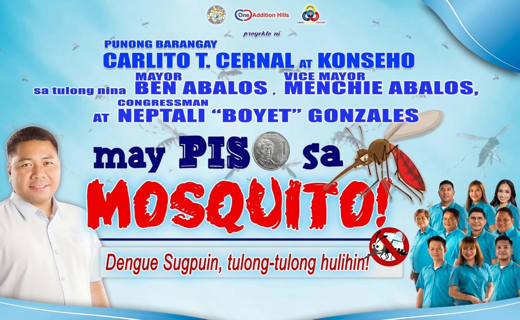Addition Hills moves against dengue mosquitos