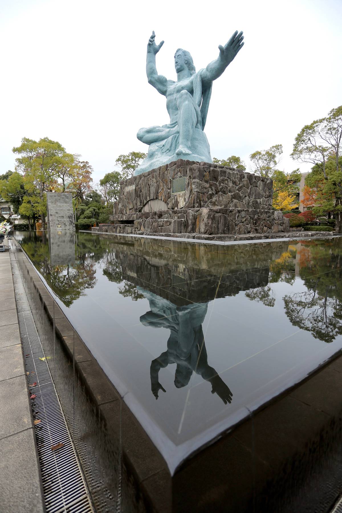 Peace statue.