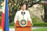 President Ferdinand "Bongbong" Marcos Jr. attends the commemoration of the 80th anniversary of the Liberation of Manila at the Manila American Cemetery and Memorial in Taguig City