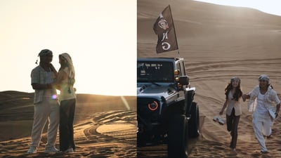 JM Ibarra and Sofia Fyang Smith get cozy in Dubai adventure