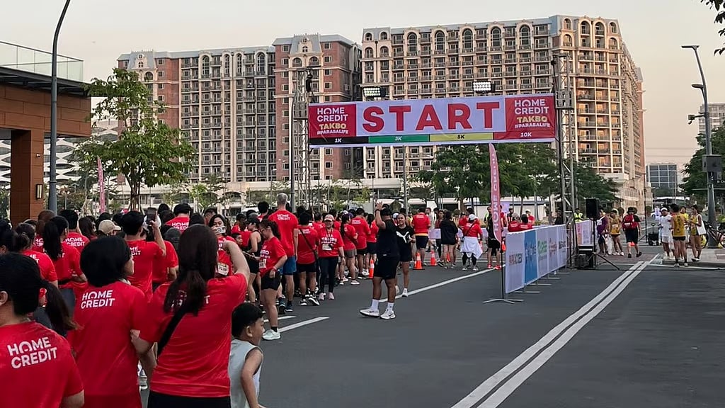 Finance meets fitness: Home Credit hosts run