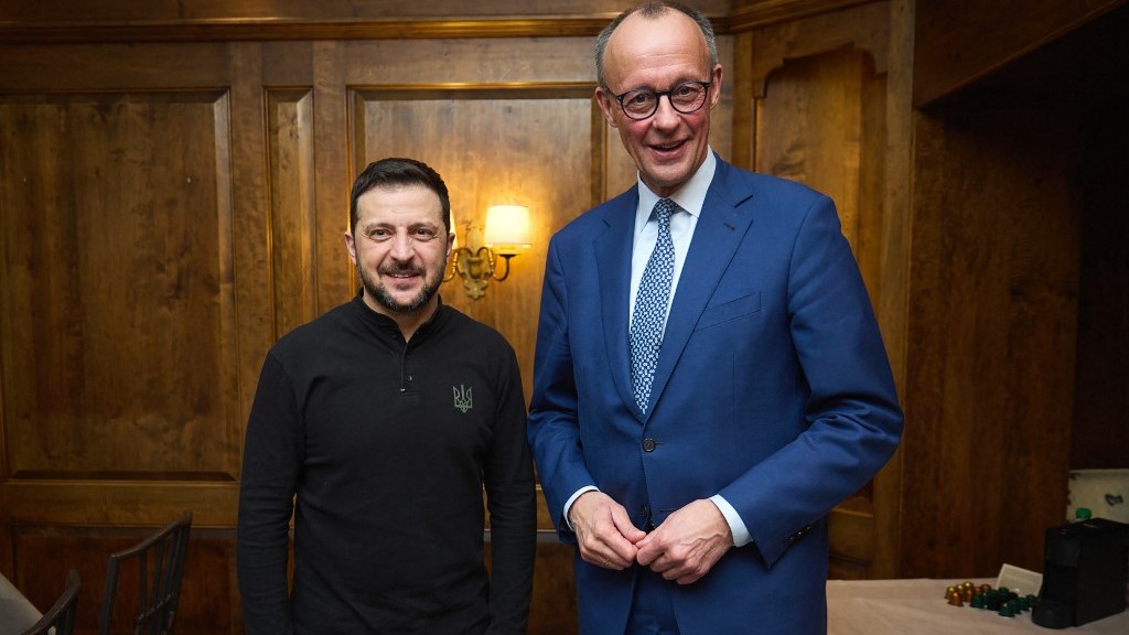 Zelensky congratulates Germany's Merz on election win