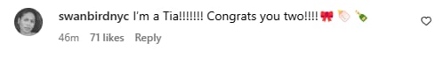 Paulina Vega Instagram comment section