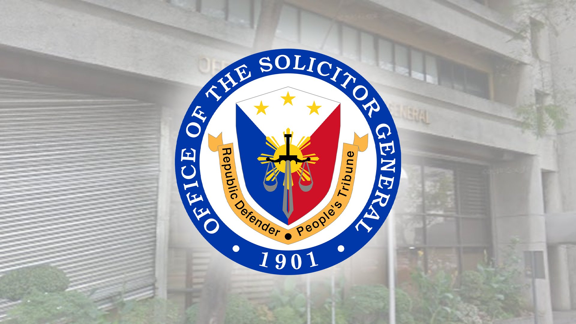 Office of the Solicitor General (OSG)