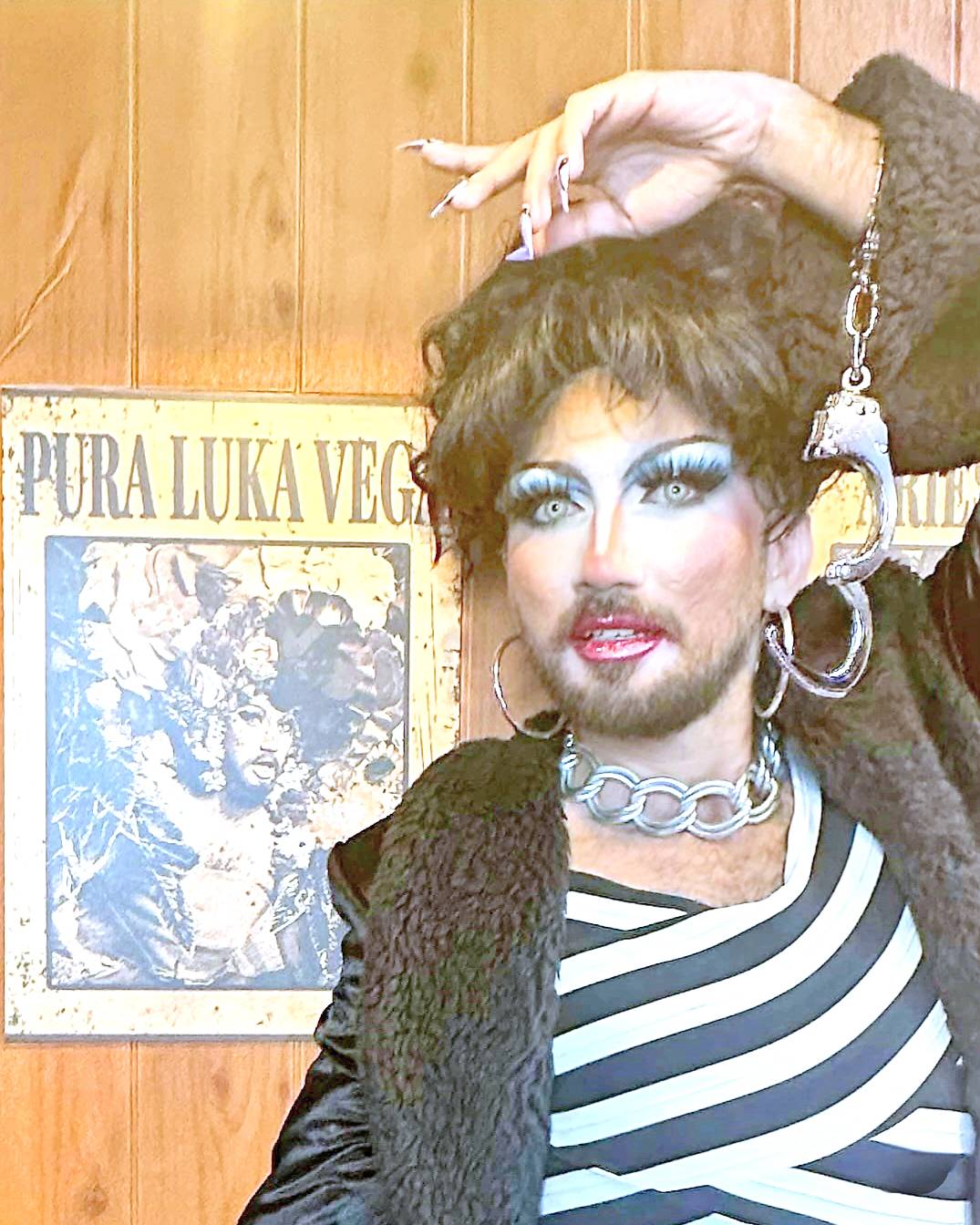 Embattled drag queen Pura Luka Vega.