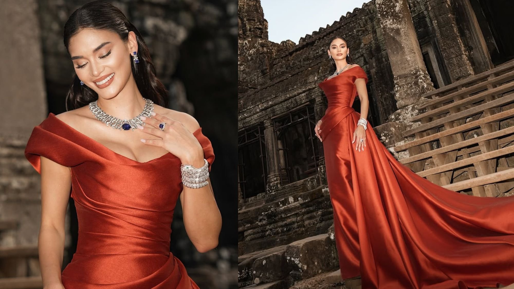 Pia Wurtzbach stuns in Serpenti Jewels at Bvlgari’s Aeterna Campaign