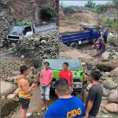 5 arrested over illegal quarrying in Negros Oriental
