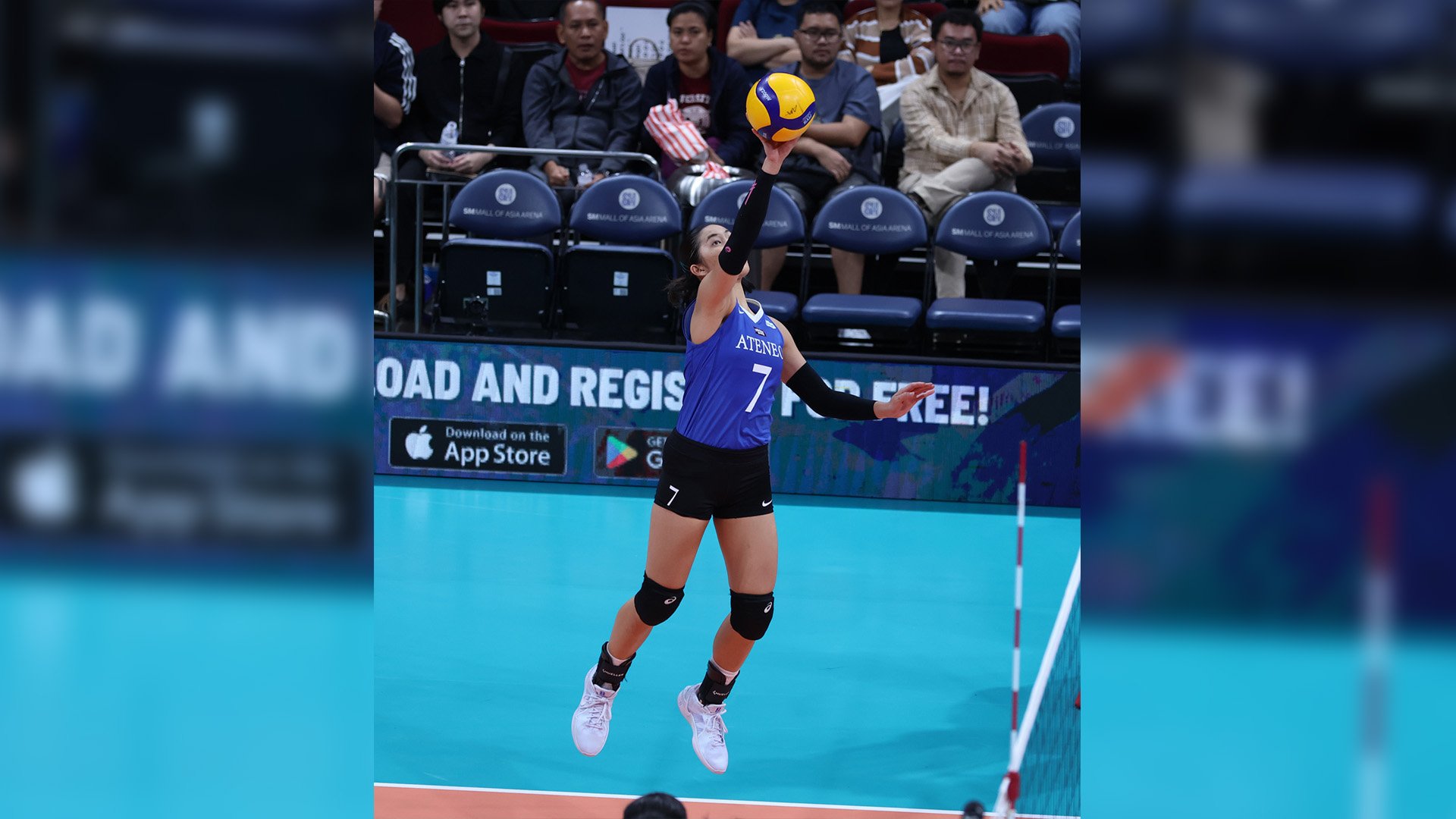 Sophia Buena makes it exciting for Ateneo after firing 17 points in their 25-18, 25-22, 25-18 victory over UP in their UAAP Season 87 women’s volleyball game over the weekend.