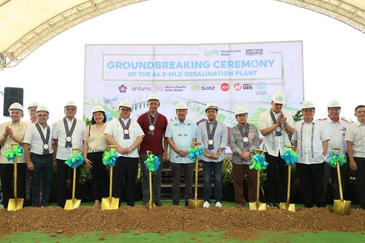 Metro Pacific starts P5.5-B Iloilo desalination plant