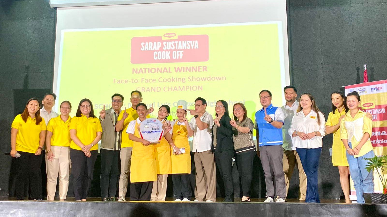 Young chefs shine in Sarap Sustansya Cook-Off