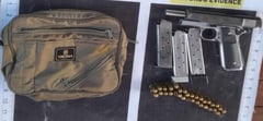 Farmer arrested for illegal gun possession