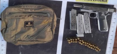 Farmer arrested for illegal gun possession