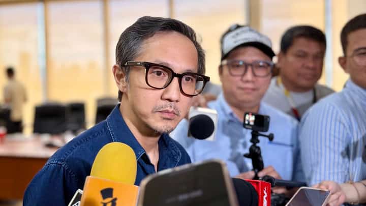Vivencio Dizon holds first media briefing as the Secretary of the Department of Transportation on Tuesday.