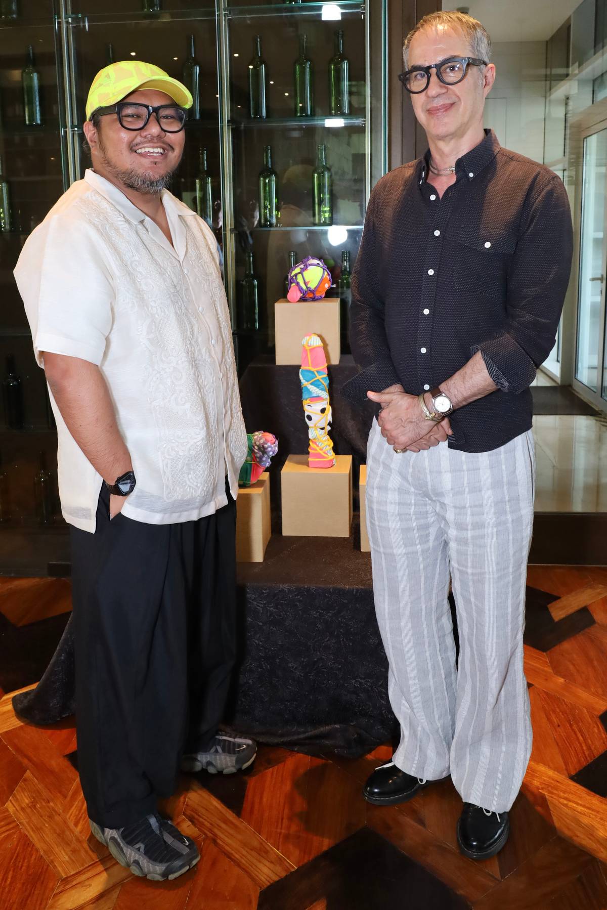 London based artist Kulay Labitingan with Mark Wilson