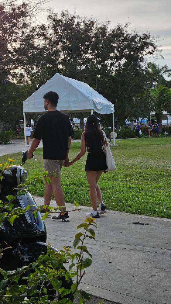Andrea Brillantes seen holding hands with Sam Fernandez Amidst growing romance speculation