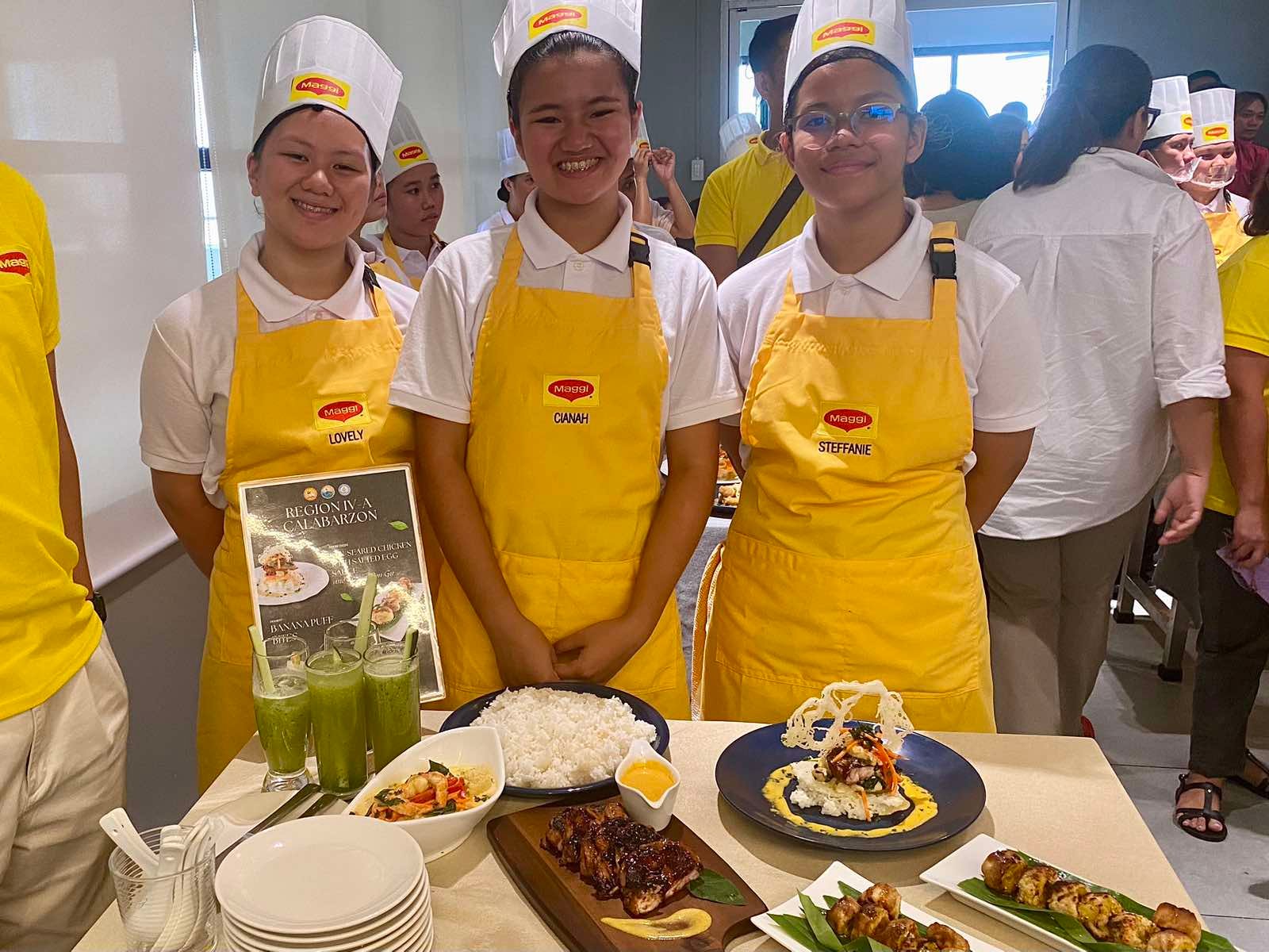 Finalists from Vicente Madrigal Integrated School (CALABARZON)