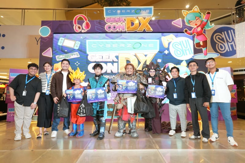 Cyberzone Geek Con DX brings tech, gaming, and cosplay to SM City Fairview