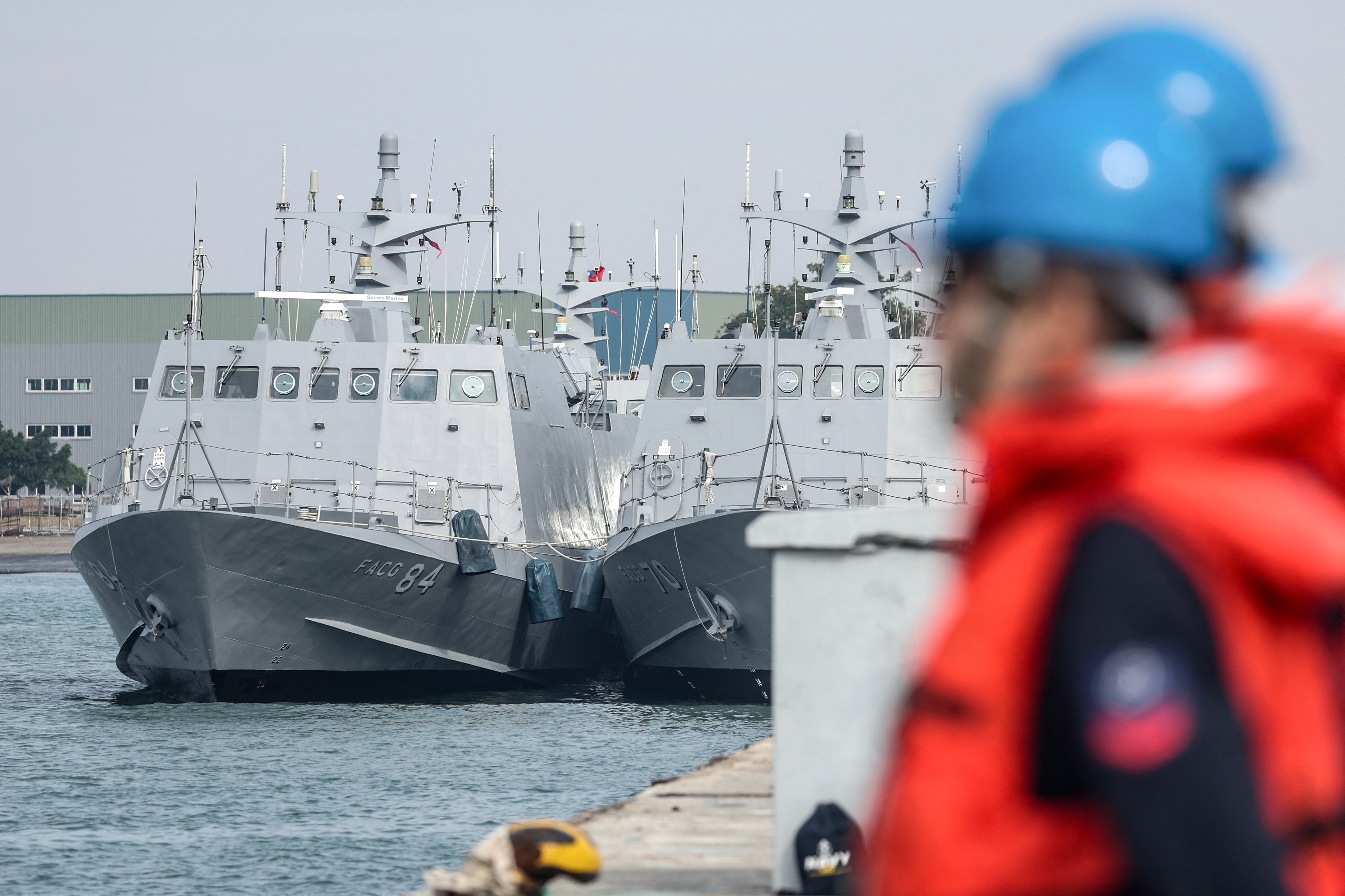 Taiwan dispatches forces in response to China 'live-fire' drills off island