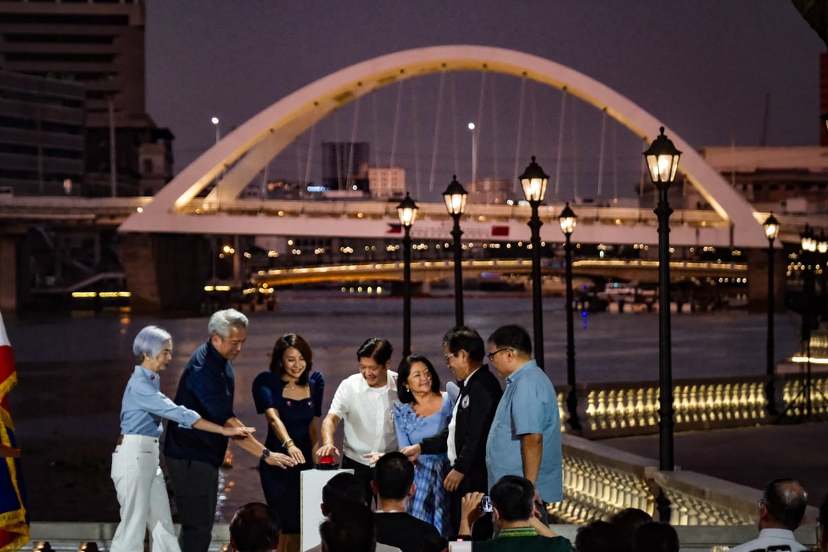 PBBM, FL inaugurate Phase III of Pasig River revitalization project