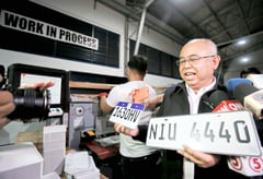 Speedier issuance of license plates seen