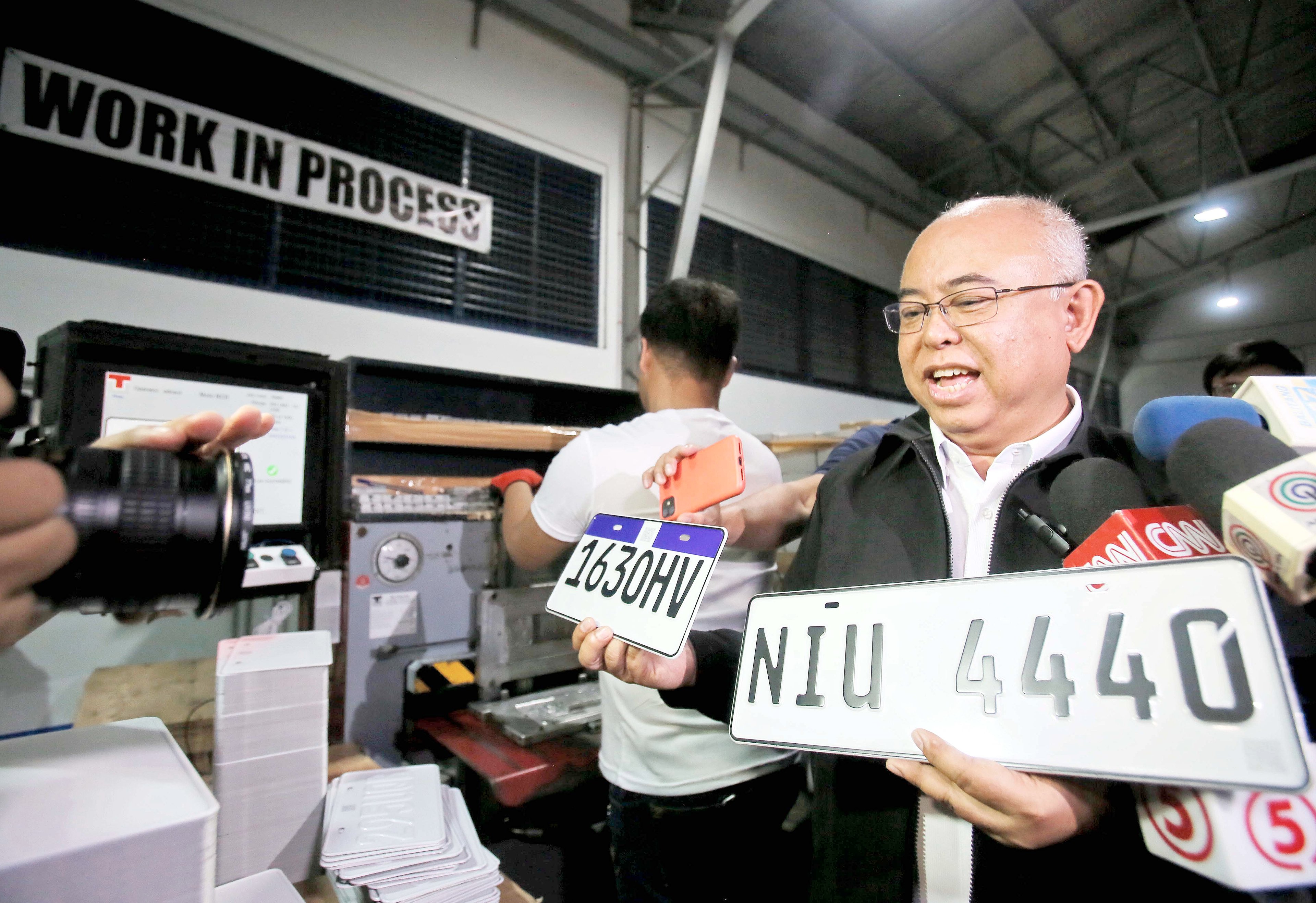 Speedier issuance of license plates seen