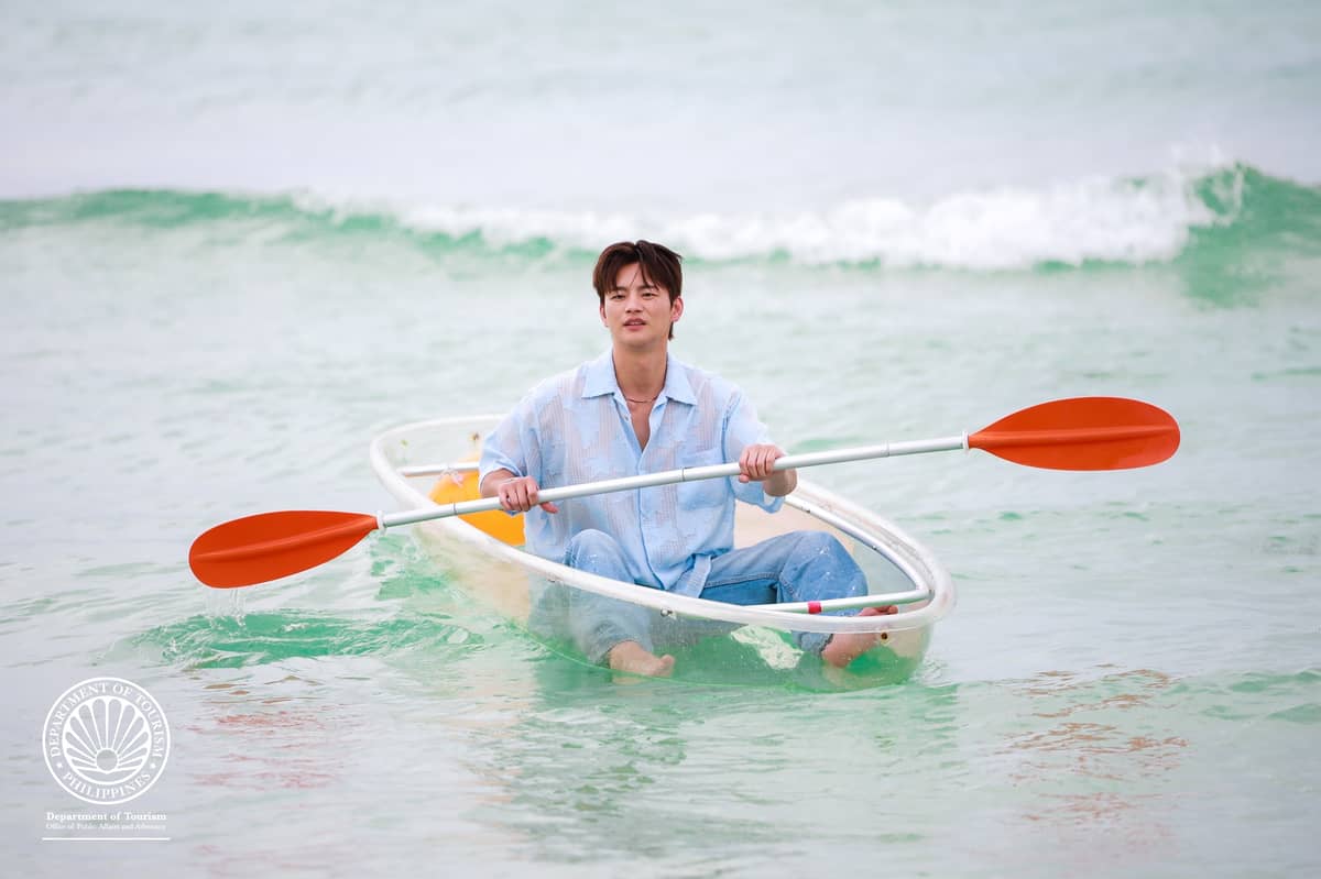 Seo In Guk promotes Philippines as new tourism ambassador in Boracay visit